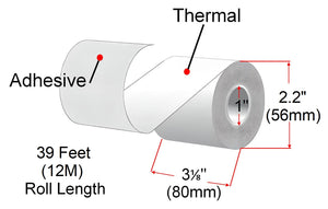 ZQ620 and ZQ630 linerless labels